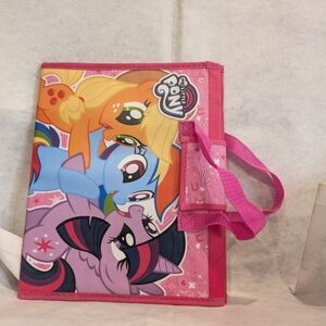My Little Pony Pink and Blue Organizer portfolio
